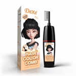 Hair color shampoo comb 200ml - Natural Black