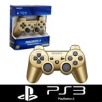 Official Genuine Sony PS3 Dual Shock 3 PlayStation Wireless Controller Gold
