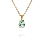 Caroline Svedbom Petite Drop Halsband / Chrysolite (Guld)