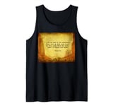 Psalm 121 I Lift My Eyes to the Mountains Quotes Tank Top