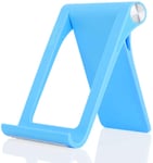 Cell Phone Stand-Phone Dock: Cradle, Holder, Stand for Office Desk, Multi-Angle Adjustable Desk Compatible with iPhone 13 12 Mini 11 Pro Xs Xs Max Xr X 8 7 6 6s Plus, All Android Smartphones (BLUE)
