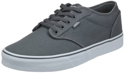 Vans Men's Atwood Trainers, Canvas Pewter White, 14 UK