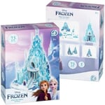 Disney Frozen Elsa's Ice Palace 3D Model Puzzle Kit 73 Pcs 4D Cityscape Ltd
