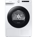 Samsung Series 5+ OptimalDry™ DV80T5220AW Wifi Connected 8Kg Heat Pump Tumble Dryer - White - A+++ Rated