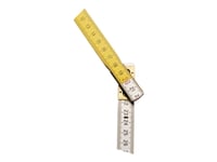 Stanley - Måttstock - 2 M - Knivbredd: 17 Mm - Trä - Vit, Gul