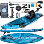 Aqua Spirit Barracuda SUP Inflatable Stand Up Paddle Board 2024 | 10'6x32”x6”