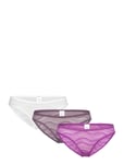 Bikini 3Pk Purple Calvin Klein