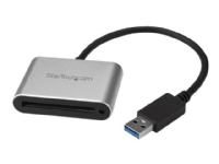 StarTech.com CFast Card Reader - USB 3.0 - USB Powered - UASP - Memory Card Reader - Portable CFast 2.0 Reader / Writer (CFASTRWU3) - Kortläsare (CF II) - USB 3.0