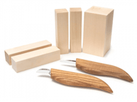 BeaverCraft S16 Täljkit med Täljämne