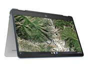 HP Chromebook x360 14a-ca0001sl, Intel Celeron N4120, 4 Go de RAM LPDDR4, eMMC 64 Go, écran Tactile 14" FHD, IPS, antireflet, Carte Graphique Intel UHD 600, Wi-FI, ChromeOS, Webcam HD, Forest Teal