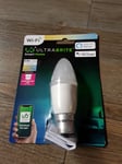 UltraBrite Smart Home Bulb CANDLE Alexa Google 5.5W = 40W BC/B22 Large Bayonet