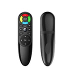 YAMAZA Voice Remote Control, Smart Remote Control with Gyroscope and 2.4G Wireless, Air Mouse IR Learning, for Android TV Box H96 X96 Max Plus X96 Mini, No Backlight