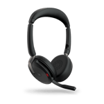 JABRA – Evolve2 65 flex MS stereo headset-with wireless charging pad (26699-999-989)