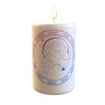 Archangel Chamuel Protector Of Children And Pets Spiritual Pillar Candle 75 Hours Non Drip Reiki Charged Altar Ritual CoraggioUk