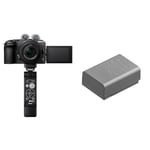 Nikon kit Vlogger Z30+16-50 + SmallRig Tripod + ML-L7 + SmallRig Windmuff,Hybride capteur DX (20,9 MP,4K UHD 30p ou Full HD 120p,Rafale 11 + Batterie Li-ION EN-EL25a pour Hybride Z30, Z50 et Z FC