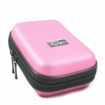 Ex-Pro® Pink Hard Clam Digital Camera Case MED Nikon Coolpix P60, P300, S6,
