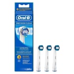 Braun Oral-B Precision Clean Electric Toothbrush Replacement Heads Pack of 3