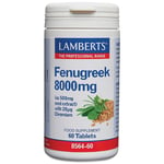 LAMBERTS Fenugreek 8000mg - 60 Tablets