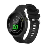 Garmin Forerunner 55 silikoniranneke - musta