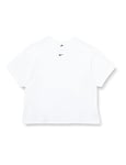 Nike Femme Nsw Essntl Top Bf Plus Sweatshirt, White/Black, 3XL EU