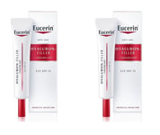 2 x EUCERIN Hyaluron-Filler Eye Cream SPF15 15ml)  **only £13.98/unit**