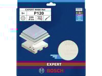 Bosch Tillbehör 2608901637 Slipplatta För Torrslipmaskiner Kornstorlek 120 (Ø) 225 Mm 5 St