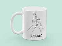 Mugg med Tryck - Dog Dad