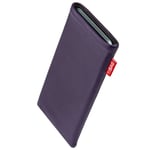 fitBAG Beat Lilac custom tailored sleeve for Apple iPhone 12 Mini/iPhone 13 Mini | Made in Germany | Fine nappa leather pouch case
