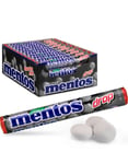 40 st Rullar med Mentos Liquorice Mint 37,5 g