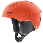 uvex Ultra MIPS - Ski Helmet for Men and Women - MIPS System - Individual Fit - Fierce Red Matt - 51-55 cm