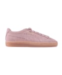 Puma Womens Suede Classic Trainers - Pink - Size UK 5