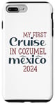 iPhone 7 Plus/8 Plus Funny This is My First Cruise in Cozumel Mexico 2024 Lover Case