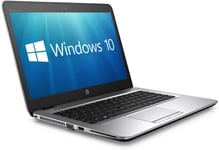 HP 14-inch EliteBook 840 G3 Ultrabook - Full HD (1920x1080) Core i5-6300U 8GB DDR4 512GB SSD WebCam WiFi Windows 10 Professional 64-bit Laptop PC (Renewed)