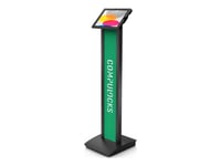 Compulocks Ipad 10Th-11Th (A16) Gen Swell Enclosure Brandable Floor Stand Black - Ställ - För Surfplatta - Märkningsbar - Svart - Skärmstorlek: 10.9" - Golvstående - För Apple 10.9-Inch Ipad Wi-Fi, Wi-Fi + Cellular