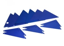 Traxxas 8434X Chassipaneler Alu Blå Set  UDR