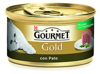 Gourmet - GOURMET GOLD Mousse de Canard et d'épinards - 90 g