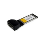 StarTech.com Carte adaptateur ExpressCard vers série RS232 DB9 1 port avec 16950 - par USB - ExpressCard - Série - RS-232 - Noir - Prolific PL2303