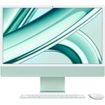 Apple iMac 24 4.5K Retina Display with Apple M3 Chip - Green 16GB RAM - 256GB Storage - 8 Core CPU - 8 Core GPU - Gigabit Ethernet - Magic Keyboard  & Magic Mouse