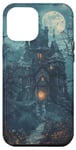 iPhone 13 Pro Max Haunted Manor Gothic Spooky Halloween Bats Horror Case