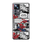 ERT Group Coque de téléphone Portable pour Xiaomi 12T Original et sous Licence Officielle Marvel Motif Spider Man 001 Parfaitement adapté à la Forme du téléphone Portable, Coque en TPU