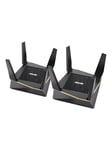 ASUS AiMesh RT-AX92U (2-pack) AX6100 - Mesh router Wi-Fi 6