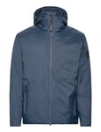 Transition Jacket Men *Villkorat Erbjudande Outerwear Rainwear Rain Coats Marinblå Tenson
