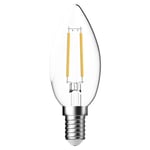 Nordlux Energetic E14 LED dæmpbar filament kertepære, 4,6W
