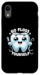 Coque pour iPhone XR Go Floss Yourself Dentiste Hygiéniste Dentisterie