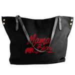 Mama Bear 58 Drawstring Backpack Sports Gym Bag for Women Men Children 12.9x18 inch