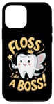 Coque pour iPhone 12 mini Floss Like a Boss Cute Tooth Fairy Amusant pour les enfants