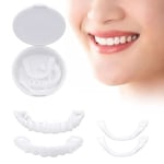White Color Whitening Protes, löständer, Temporary Cover, Perfect Smile, Co