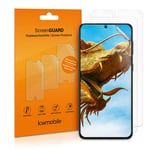 kwmobile Set of 3 Screen Protectors Compatible with Samsung Galaxy S21 Plus - Screen Protector Crystal Clear Display Film Pack for Phone