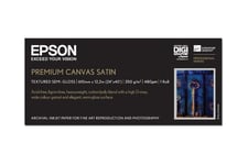 Epson PremierArt Water Resistant Canvas - papir på lærred - skinnende - 1 rulle(r) - Rulle A1 (61,0 cm x 12,2 m) - 350 g/m²