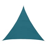 Hesperide - Voile d ombrage triangulaire Shae bleu canard 4x4x4m en polyester - Hespéride - Bleu canard